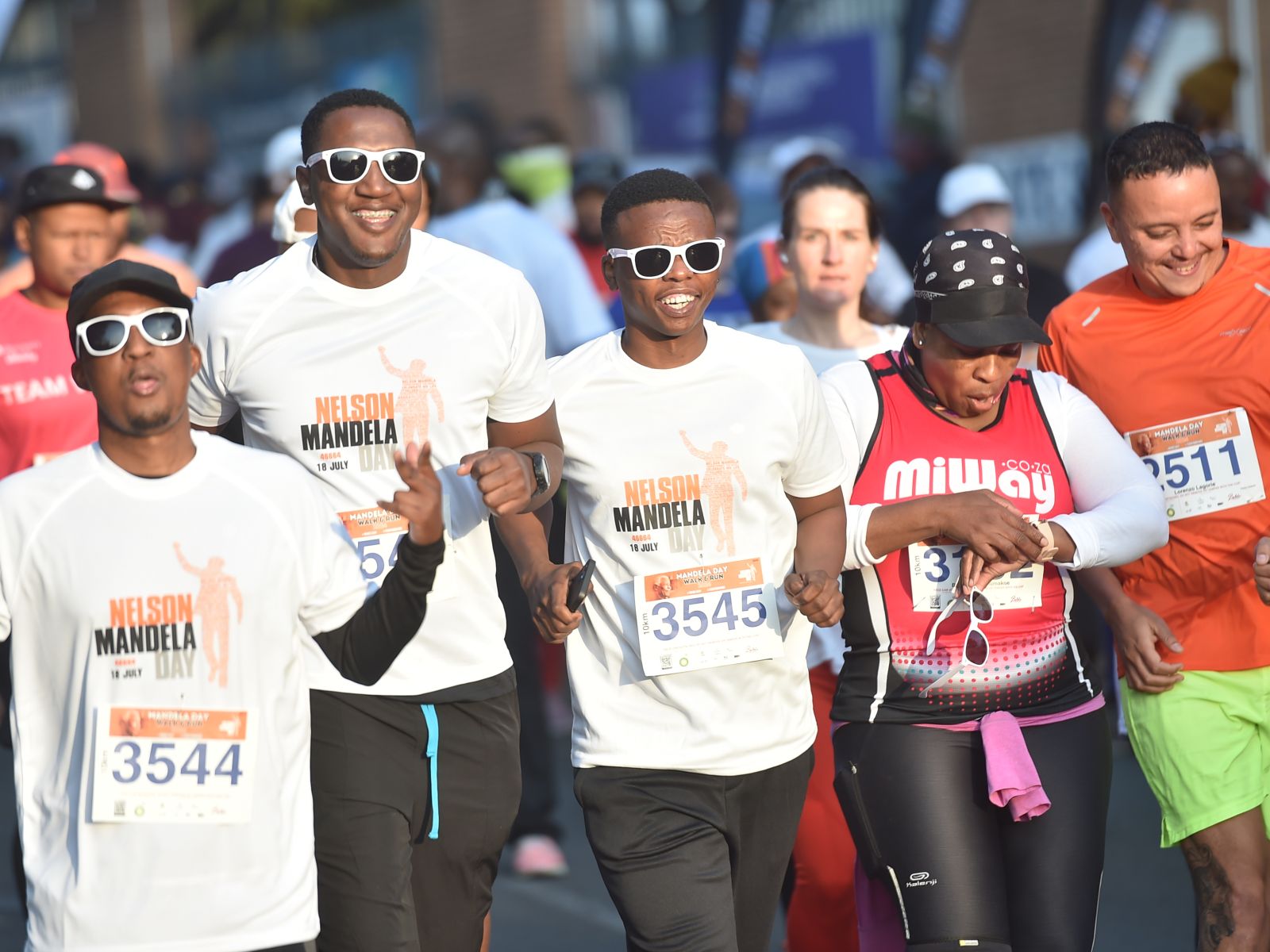 Mandela Day Walk & Run 2024 sunglasses