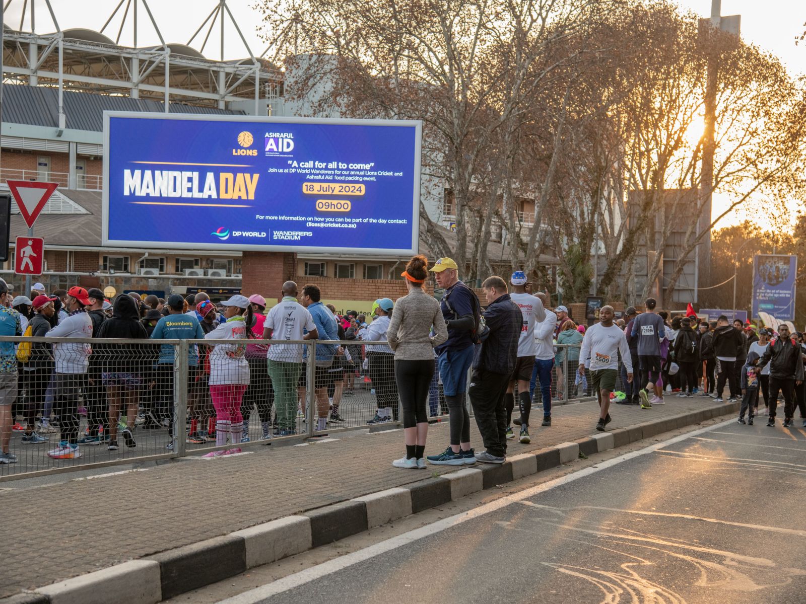 Mandela Day Walk & Run 2024 road